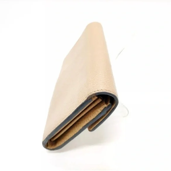 Gucci Long Wallet Beige Leather - Picture 3 of 9